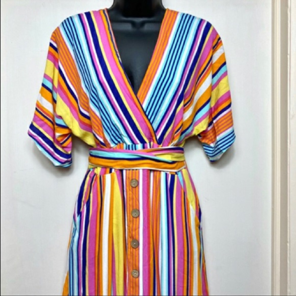 Harper Heritage dress | size small | new condition | multicolored | maxi
